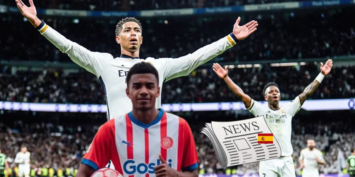 Jhon Solís con la camiseta del Girona de España. FOTO: 'X'