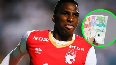 Johan Arango Foto: Independiente Santa Fe y Bloomberg