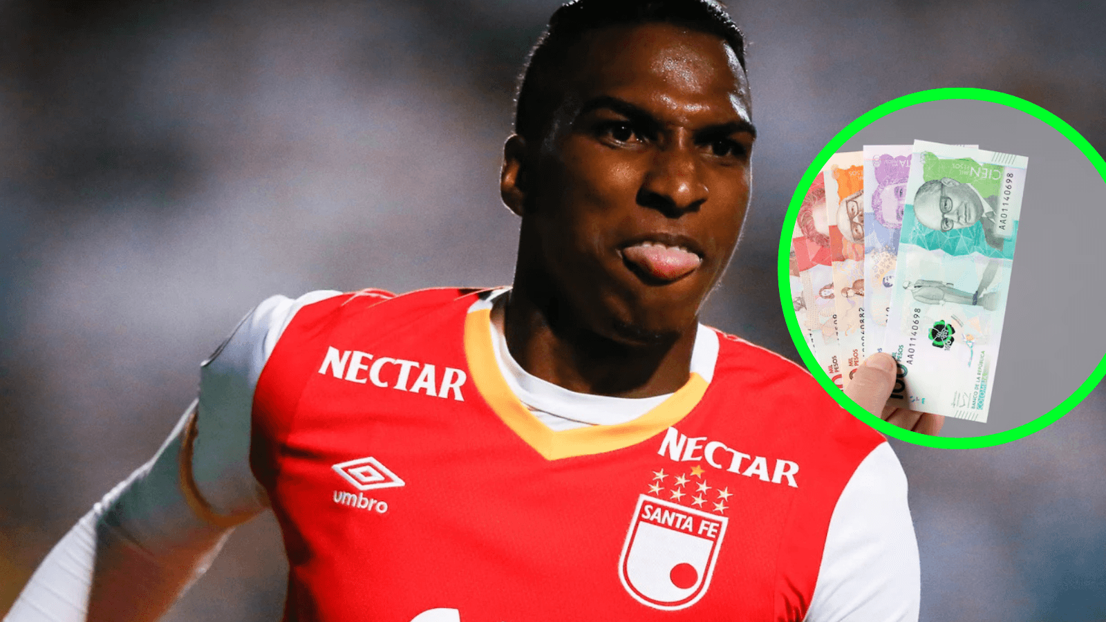 Johan Arango Foto: Independiente Santa Fe y Bloomberg