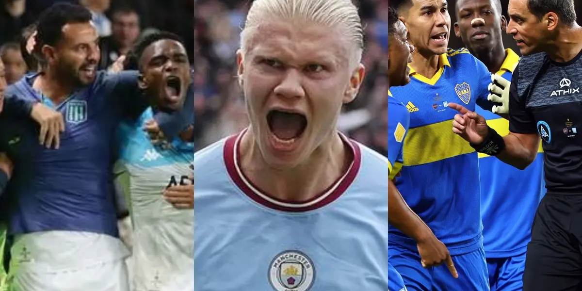 Johan Carbonero humilló a Boca Juniors con un golazo al estilo de Erling Haaland.