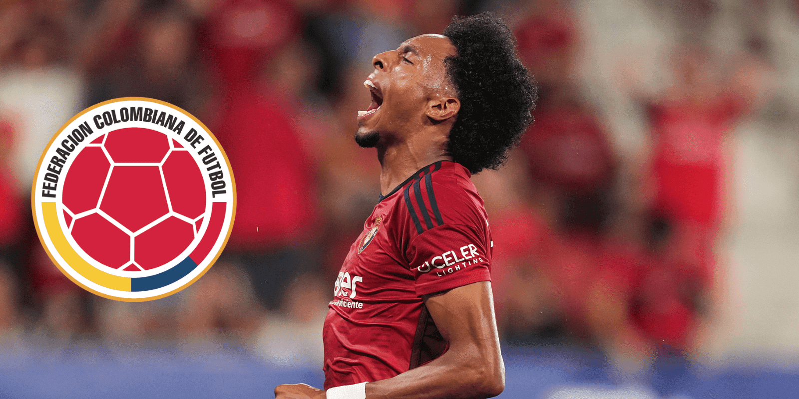 Johan Mojica fue uno de los mejores jugadores del Osasuna en su último partido.