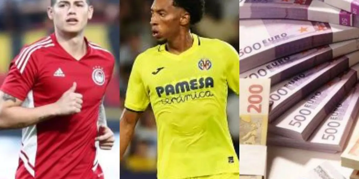 Johan Mojica de la Selección Colombia llegó esta temporada al Villarreal procedente de Elche