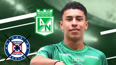 Johan Rojas con la camiseta de La Equidad