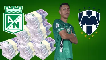 Johan Rojas con la camiseta de La Equidad