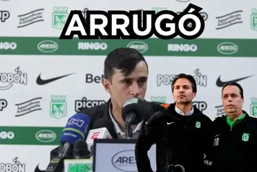 John Jairo Bodmer como nuevo entrenador de Atlético Nacional habló en rueda de prensa.