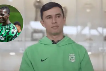 John Jairo Bodmer explicó la titularidad de Cristián Zapata con Atlético Nacional.