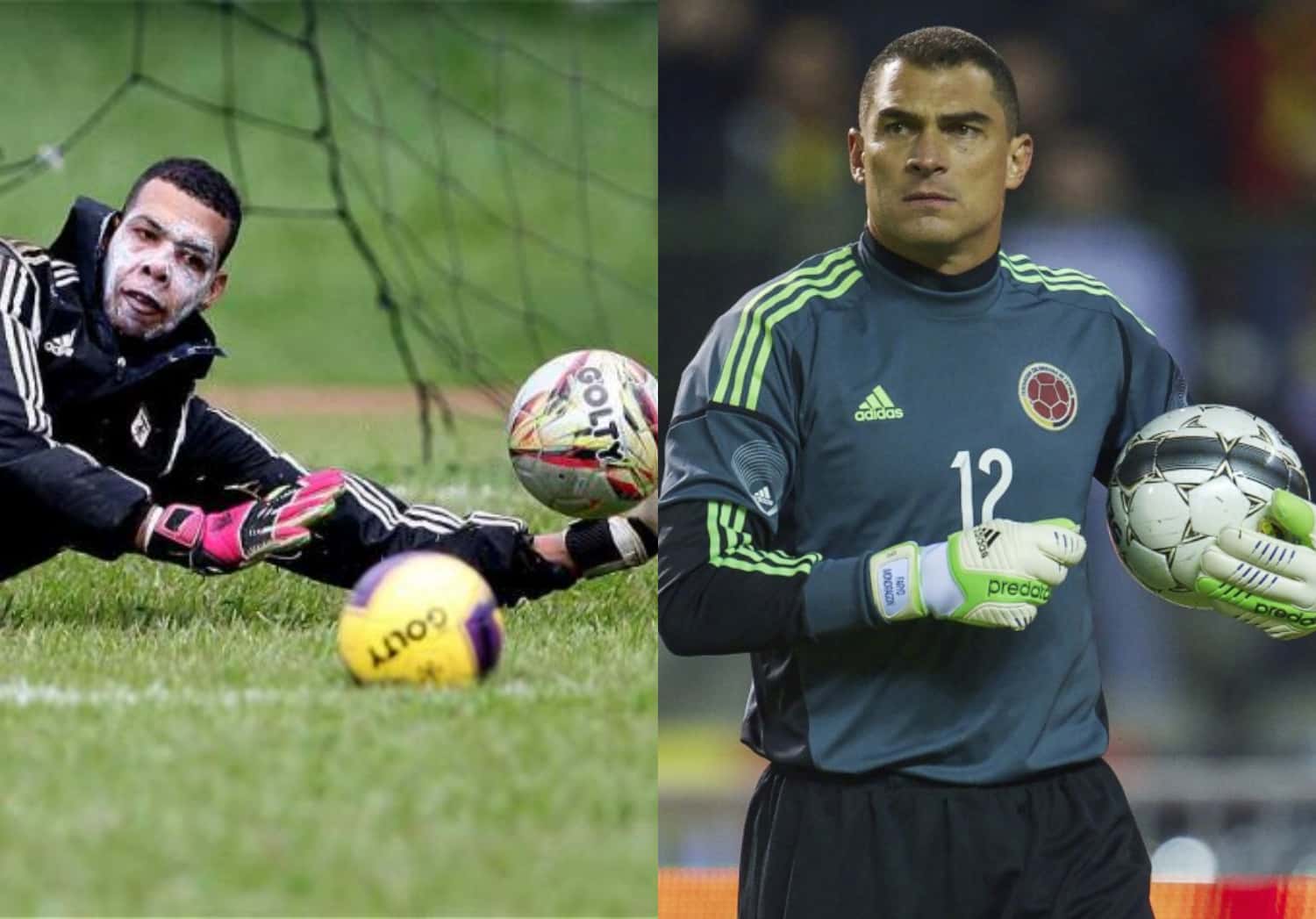John Meneses es un ex portero que prometía mucho en el fútbol colombiano, pero la mala fortuna y una que otra decisión errónea lo dejaron fuera de juego.