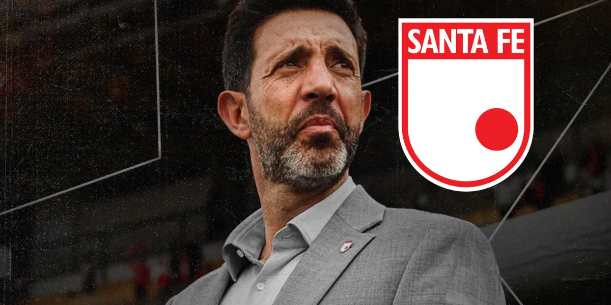 Jorge Bava y su continuidad dejan en vilo a todo Santa Fe Foto: Escudoteca e Independiente Santa Fe
