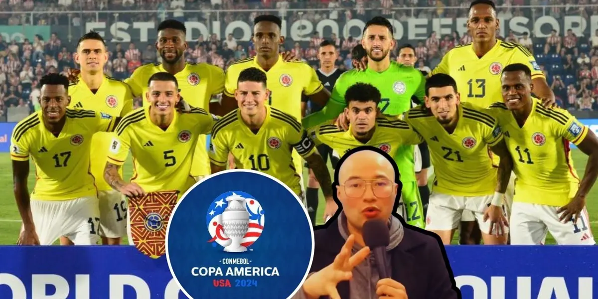 Jorge Bermúdez reaccionó al ver en qué grupo quedó la Selección Colombia en la Copa América USA 2024, mira el video que tienes abajo.