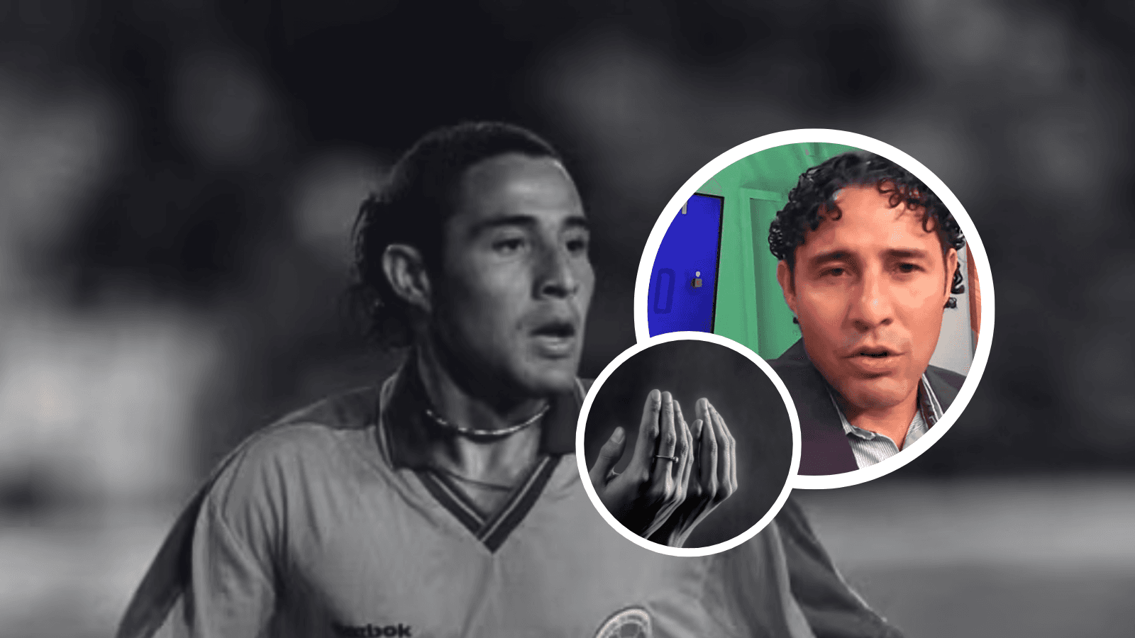 Jorge Bolaño y uno de sus más grandes gestos en vida Foto: FCF, Captura de Win Sports y Pexels