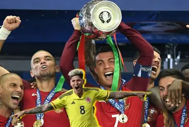 Jorge Carrascal destacado en la Selección Colombia y le ven destellos de juego como un panita portugues de Cristiano Ronaldo.