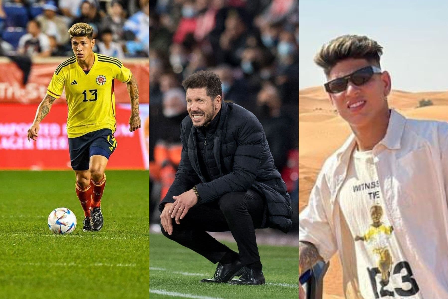 Jorge Carrascal está en la mira del Atlético de Madrid y el colombiano sorprendió en un curioso lugar en esta época.
