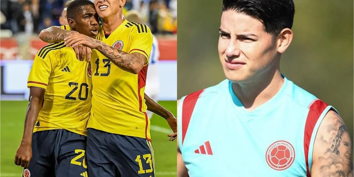 Jorge Carrascal tras su debut le dio un golpe bajo a James Rodríguez en la Selección Colombia, algo que nadie esperaba.