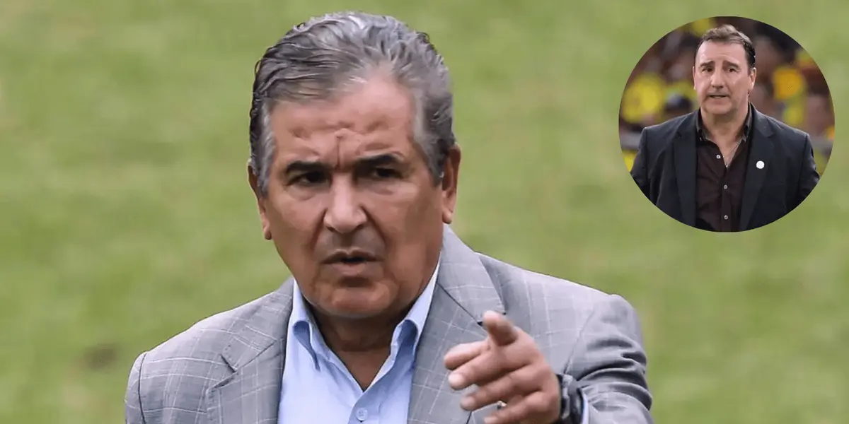 Jorge Luis Pinto atacó con todo a Néstor Lorenzo por su actuación en el partido contra Uruguay.