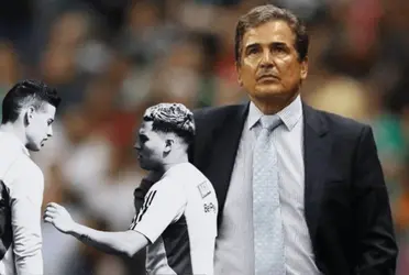 Jorge Luis Pinto comentó que este mediocampista de la Liga BetPlay está actualmente por encima de James y Quintero.