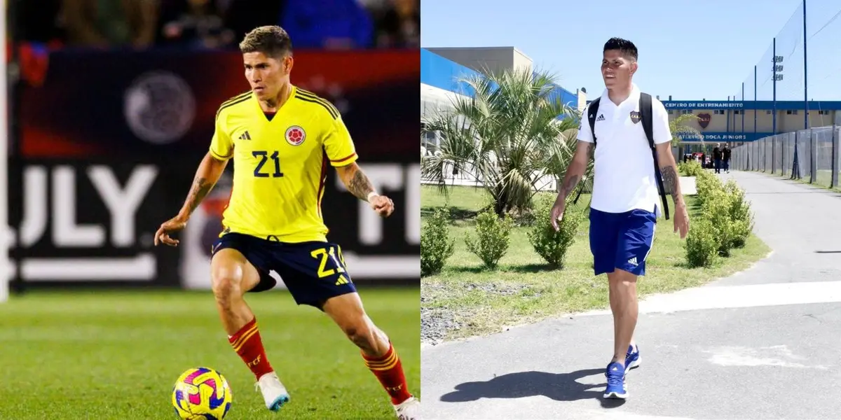 Jorman Campuzano regresó a Boca Juniors de Argentina.