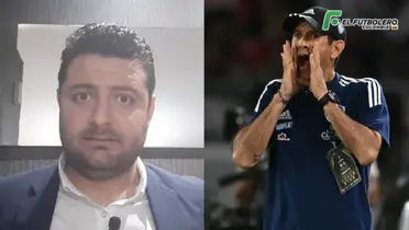 Jose Luis Alarcon Foto: Antena 2 y Captura de El Futbolero