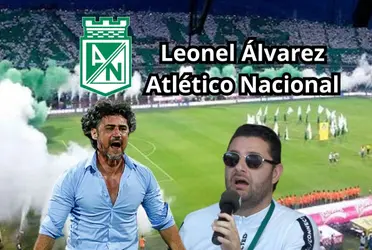 José Luis Alarcón reaccionó al tema de Leonel Álvarez y Atlético Nacional.