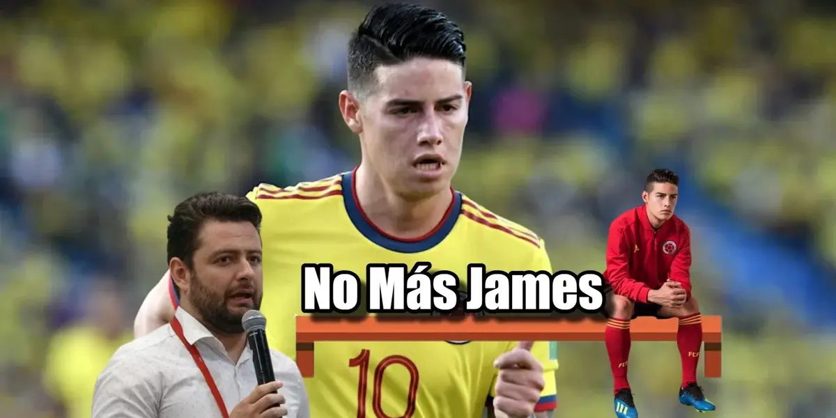 José Luis Alarcón recalcó que James Rodrígue no merece ser llamado a la Selección Colombia en septiembre.