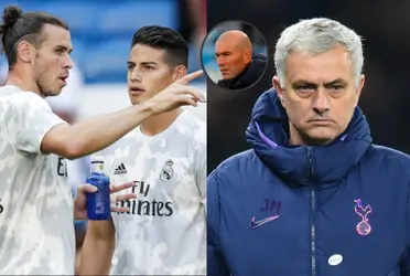 Jose Mourinho habló sobre los jugadores como James Rodríguez y Gareth Bale, el entrenador de Tottenham sin querer le dio una clase a Zinedine Zidane sobre como dirigir a este tipo de jugadores