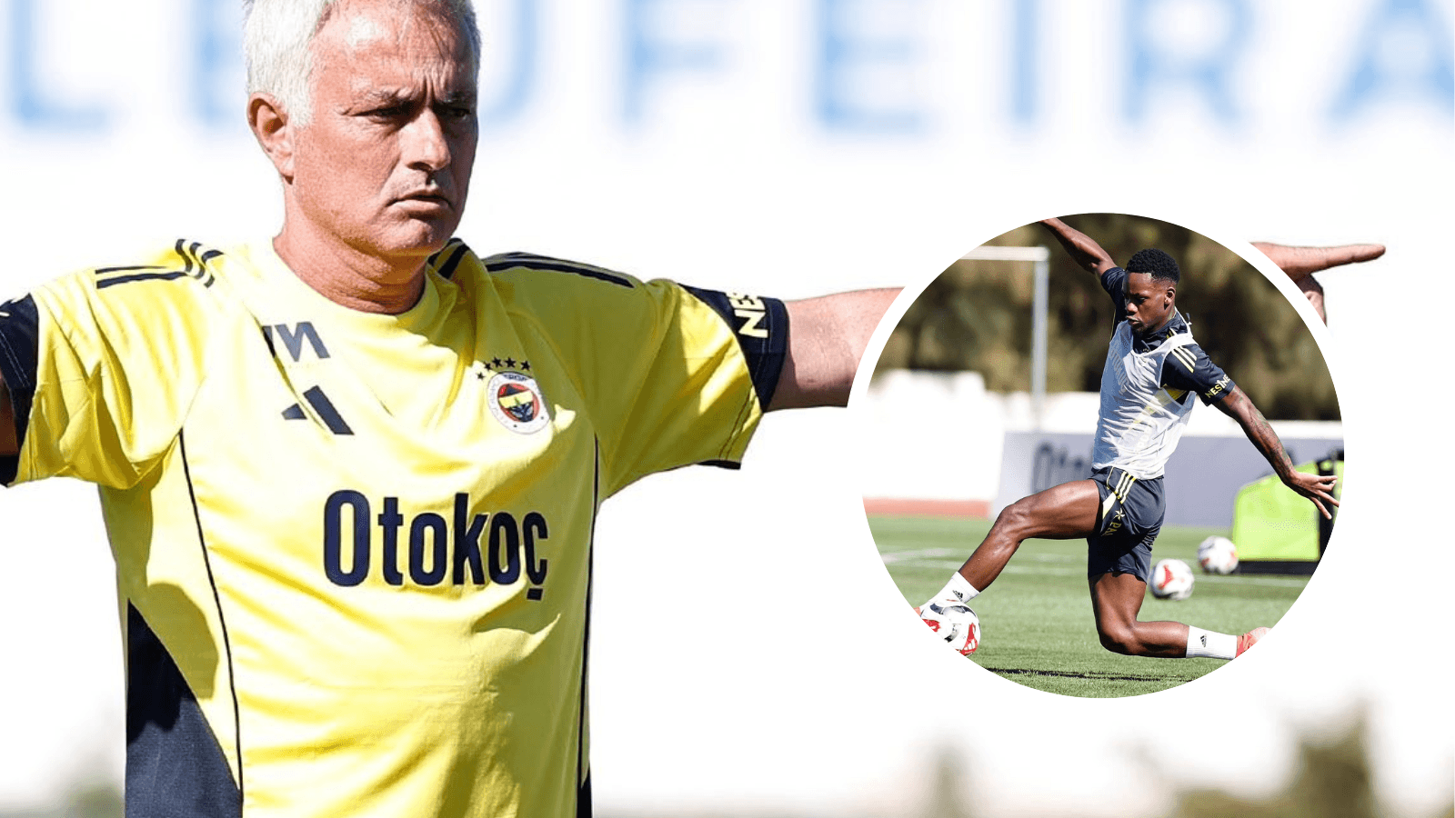 José Mourinho y lo que piensa el colombiano sobre el entrenador de talla mundial Foto: Fenerbahçe