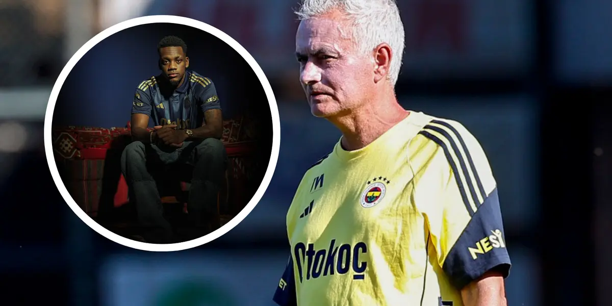 José Mourunho y el picante mensaje a Jhon Durán tras su llegada a Turquía Foto: Fenerbahçe