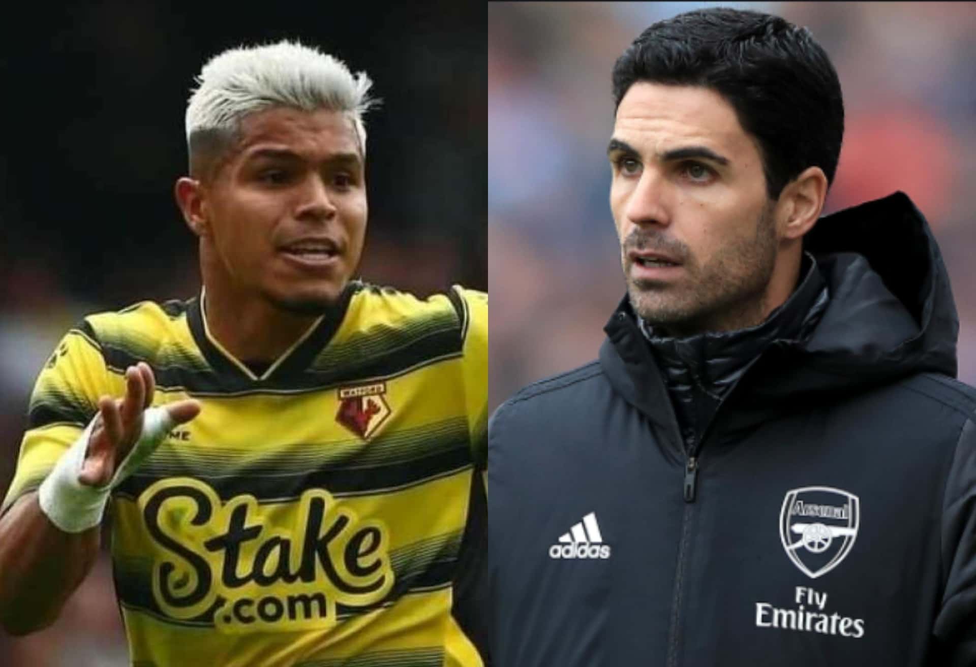 Juan Camilo Hernández la rompió en Inglaterra y el reconocido entrenador Mikel Arteta se quedó sorprendido.