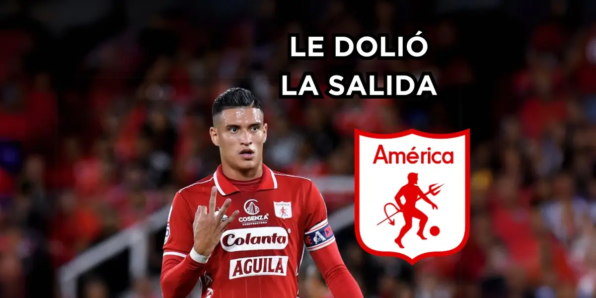 Juan Camilo Portilla rompió el silencio por su salida del América de Cali.