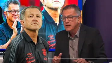 Juan Carlos Osorio hablando en Telemedellín de su salida de Brasil