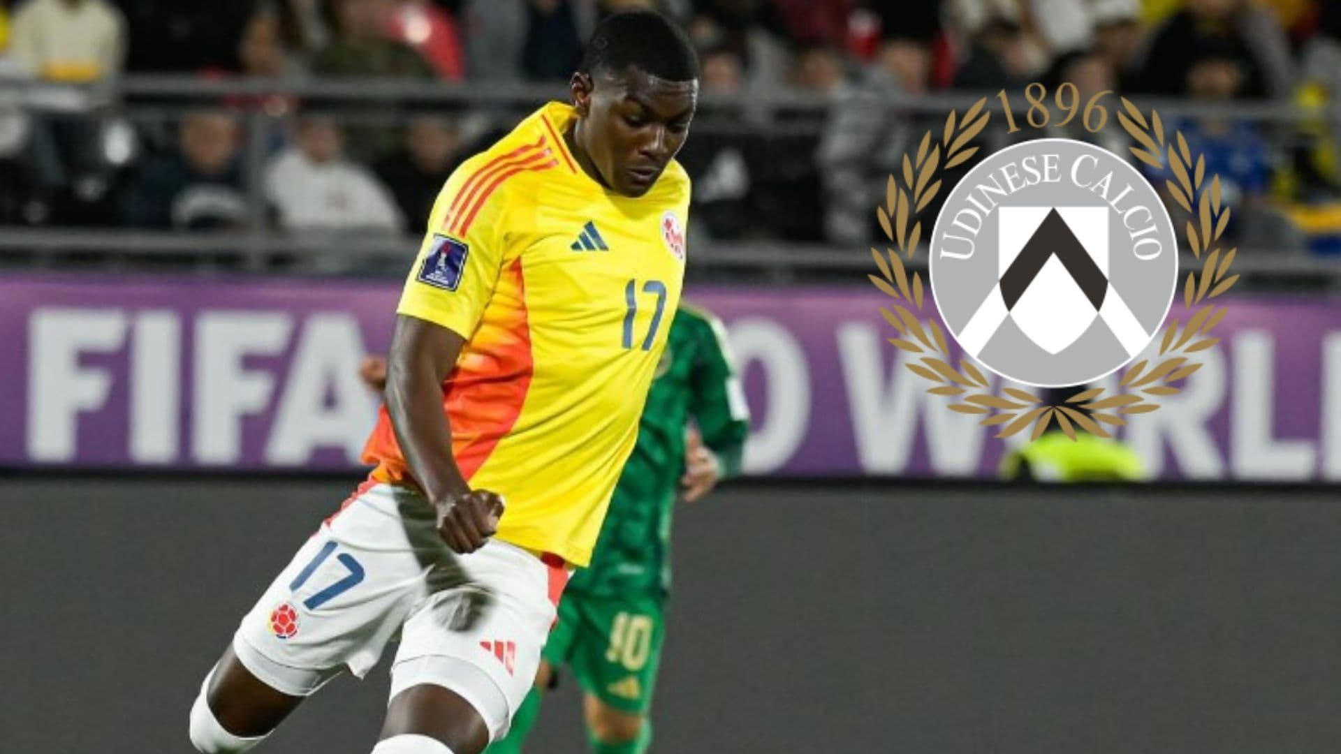 Juan David Arizala jugará en el Udinese de la Serie A - Instagram @arizala_10