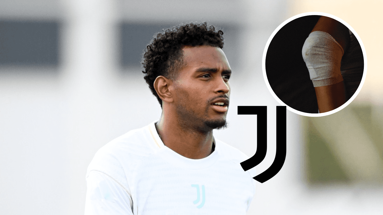Juan David Cabal y lo que espera ahora la Juventus tras el parte médico Foto: Juventus FC, Escudoteca y Pexels