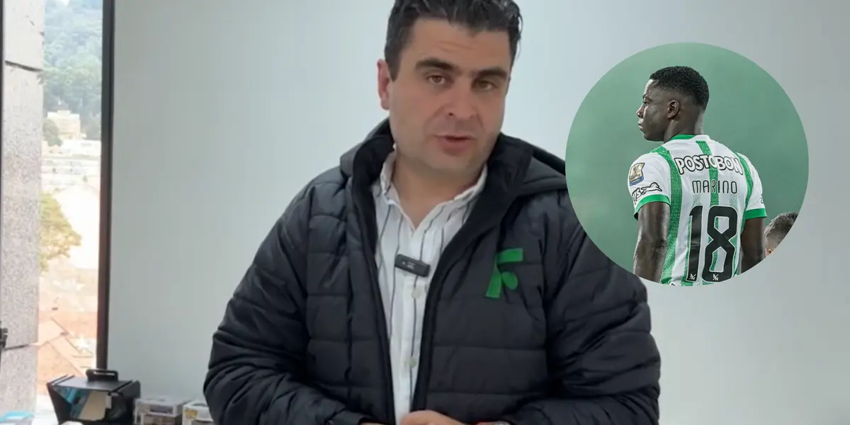 Juan Felipe Cadavid y Marino Hinestroza Foto: El Futbolero y Nacionaloficial