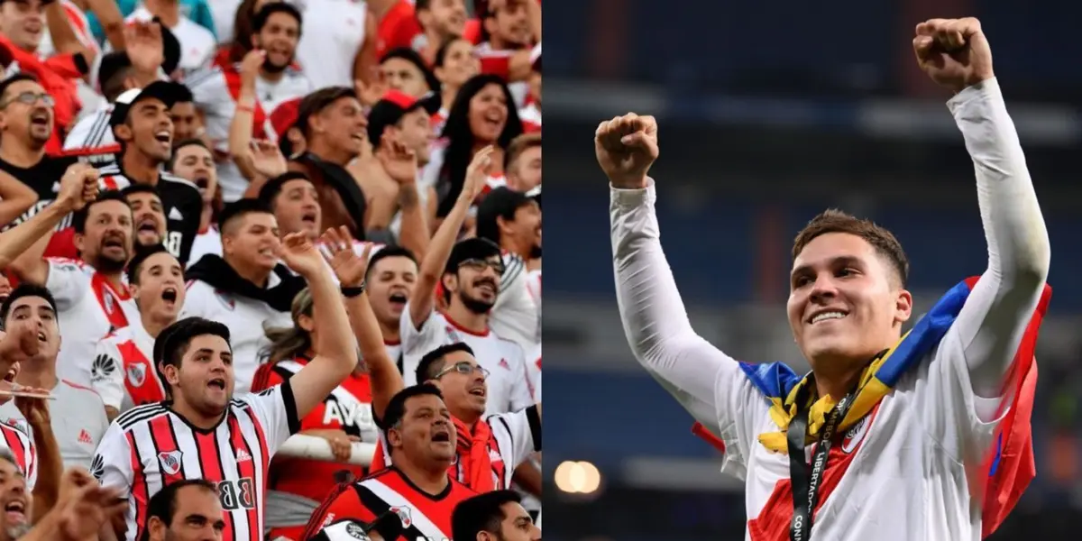 Juan Fernando Quinteor se despidió de los hinchas de River Plate, pero antes les dejó un emotivo regalo que recordarán por siempre.
