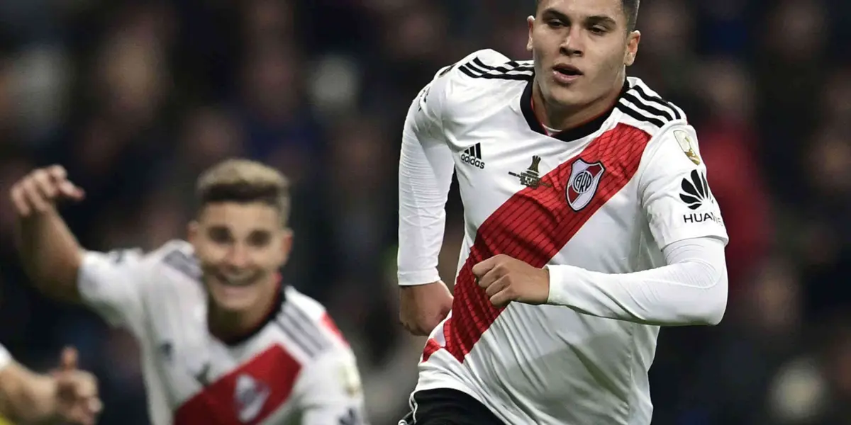 Juan Fernando Quintero da señales de un posible regreso a River Plate para aspirar a jugar el Mundial de Qatar 2022 por tercera vez consecutiva.
