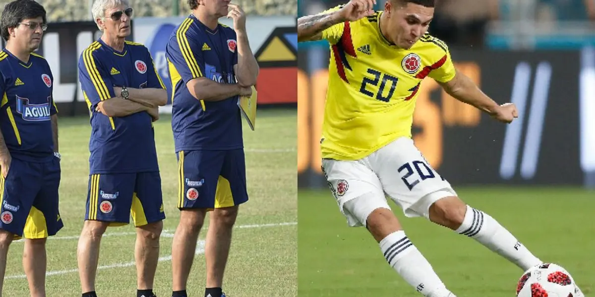 Juan Fernando Quintero es uno de los jugadores en duda en la nueva Selección Colombia.