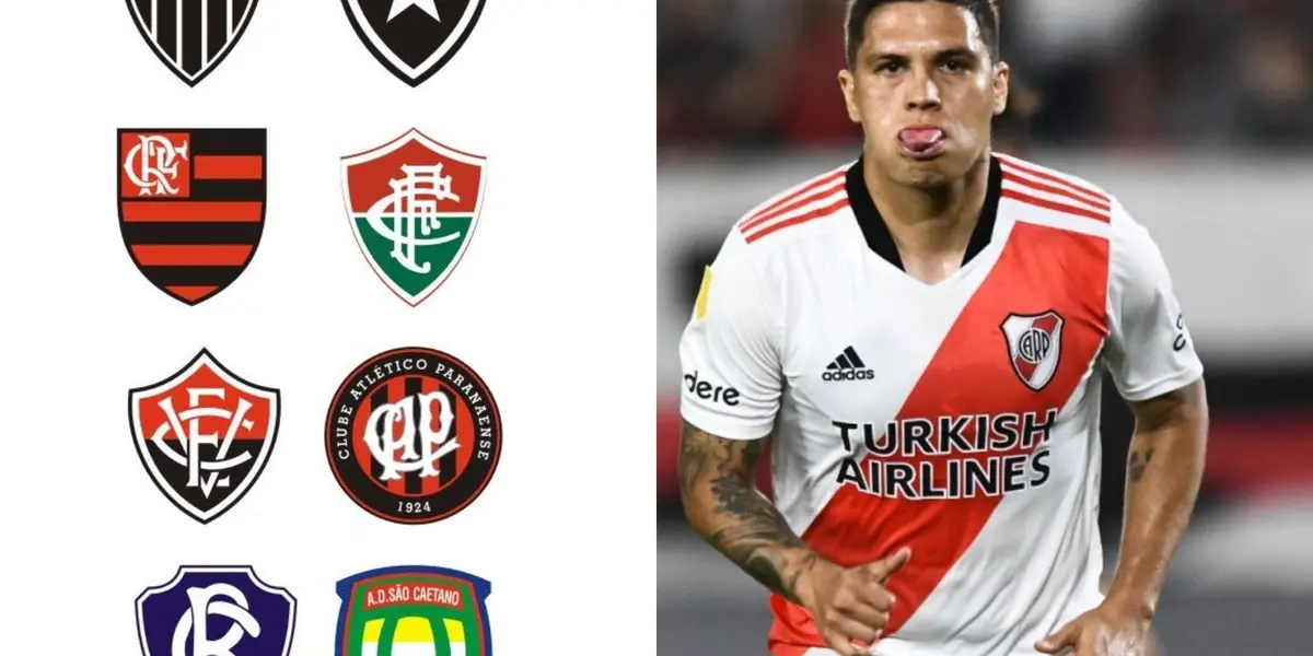 Juan Fernando Quintero está en la mira de un grande de Brasil que lo podría sacar de River Plate.