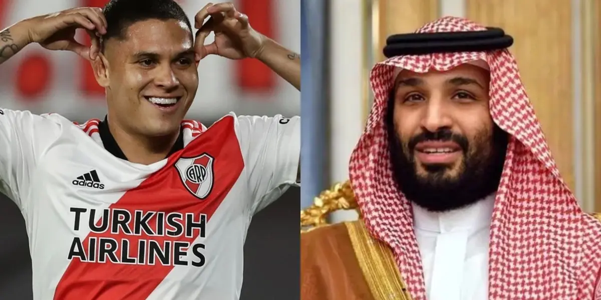 Juan Fernando Quintero estaría en la mira de millonarios equipos árabes y el colombiano habló de su situación a futuro en River Plate.