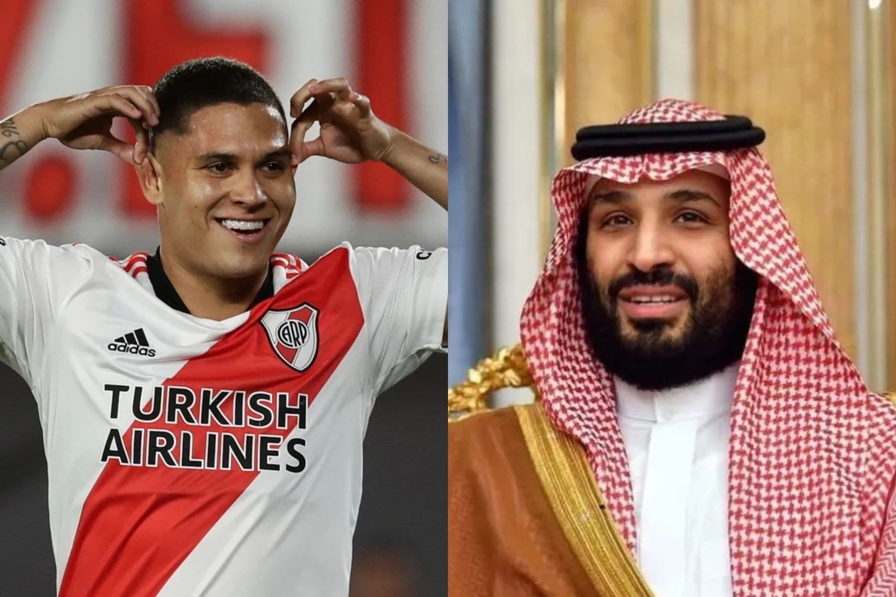 Juan Fernando Quintero estaría en la mira de millonarios equipos árabes y el colombiano habló de su situación a futuro en River Plate.