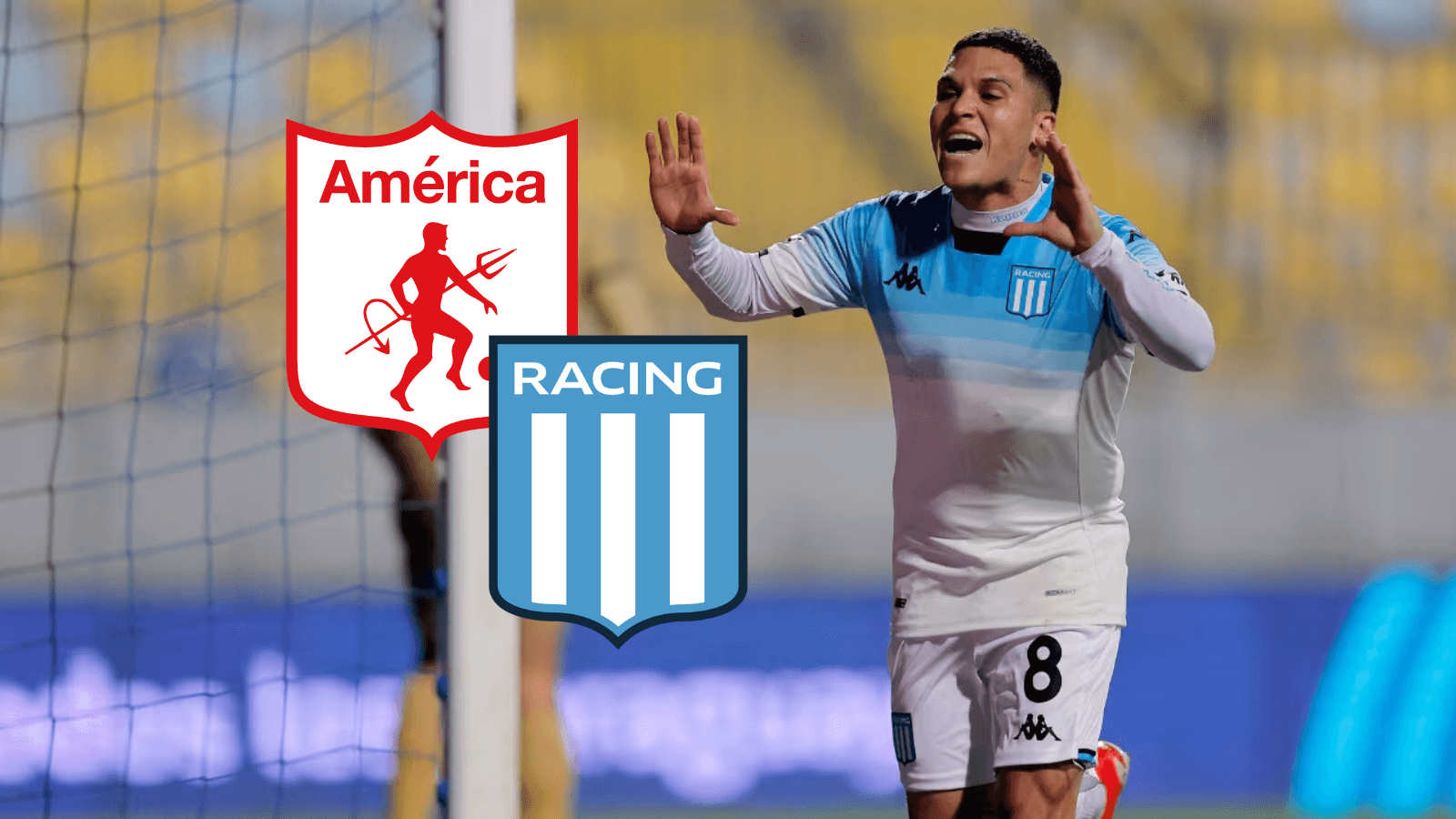 Juan Fernando Quintero Foto: Racing CLub y Escudoteca