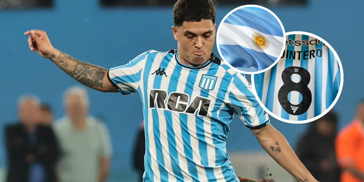 Juan Fernando Quintero Foto: Redes de Racing Club