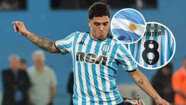 Juan Fernando Quintero Foto: Redes de Racing Club