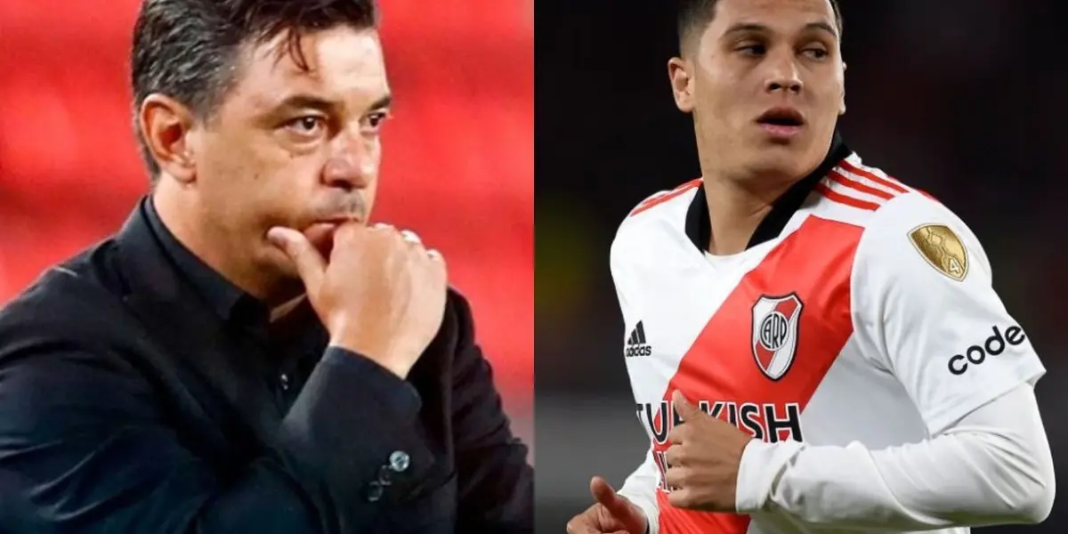 Juan Fernando Quintero se viene recuperando de una lesión que no le permitió tener continuidad en River Plate.