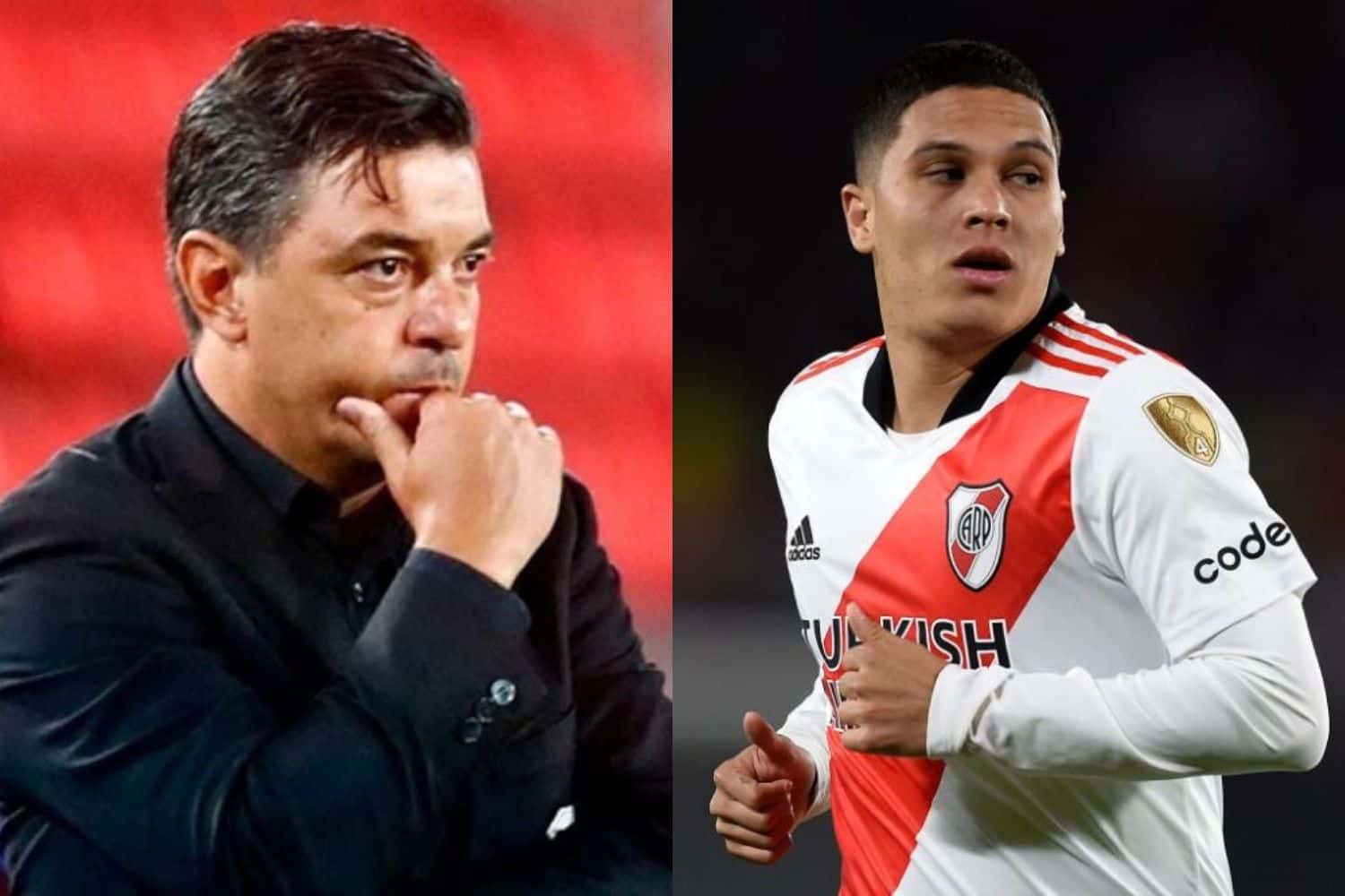 Juan Fernando Quintero se viene recuperando de una lesión que no le permitió tener continuidad en River Plate.