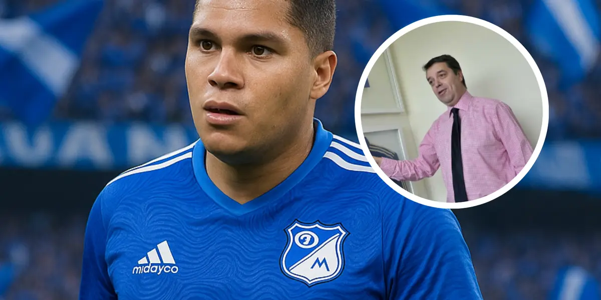 Juan Fernando Quintero sería el bombazo que prepara Millonarios Foto: Creada con Chat GPT y MFC