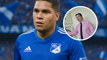 Juan Fernando Quintero sería el bombazo que prepara Millonarios Foto: Creada con Chat GPT y MFC
