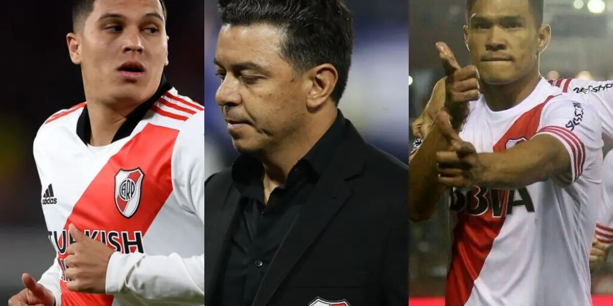 Juan Fernando Quintero tuvo un mal comportamiento que fue sancionado en uno de los últimos partidos de Marcelo Gallardo en River Plate, algo parecido le pasó a Teófilo Gutiérrez en Argentina.