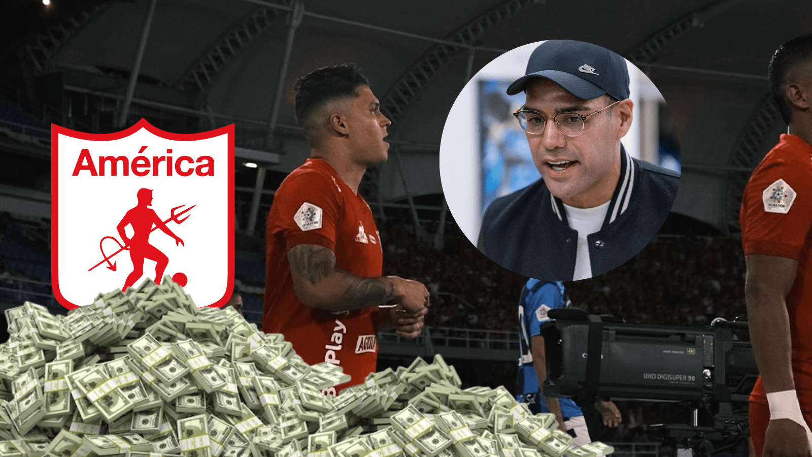 Juan Fernando Quintero y lo que presumió que no tiene Falcao en su último partido Foto: Pexels, América de Cali y Falcao