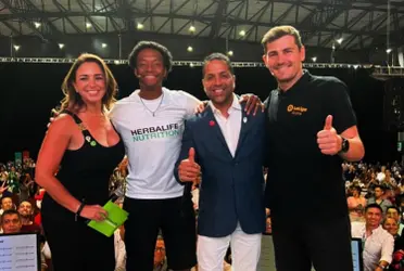 Juan Guillermo Cuadrado e Iker Casillas promocionan un jugoso negocio en Colombia.