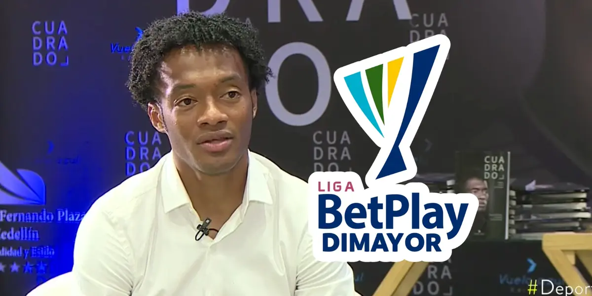 Juan Guillermo Cuadrado en una entrevista