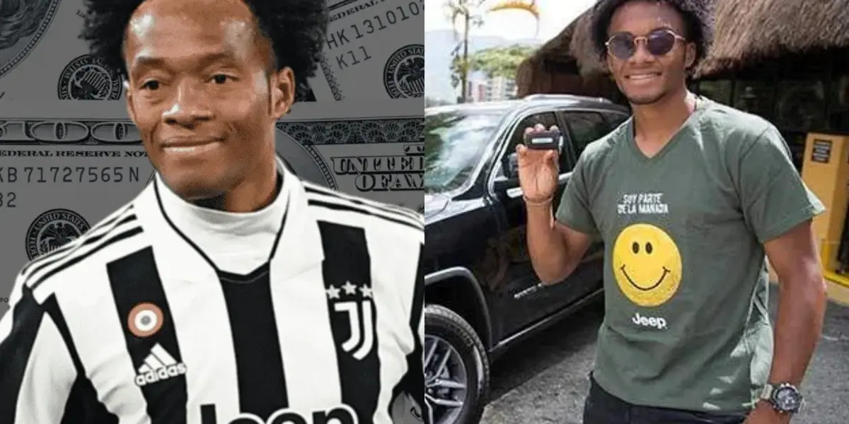 Juan Guillermo Cuadrado es uno de los jugadores colombianos que tiene varios contratos publicitarios que le generan millones en ganancias.